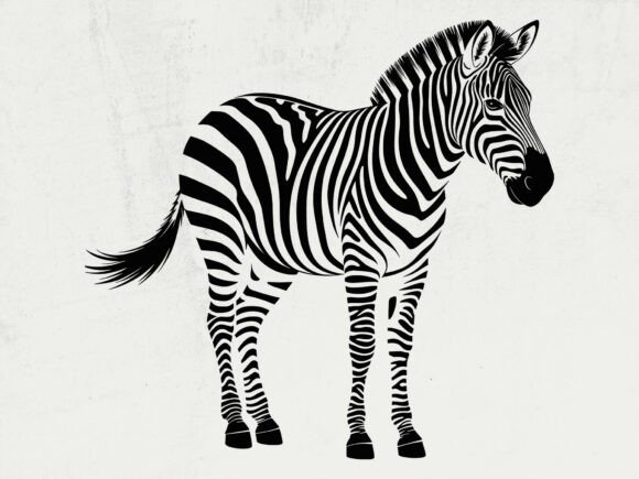 Download Zebra SVG, Hand-Drawn Animal Clipart - Zebra Collection