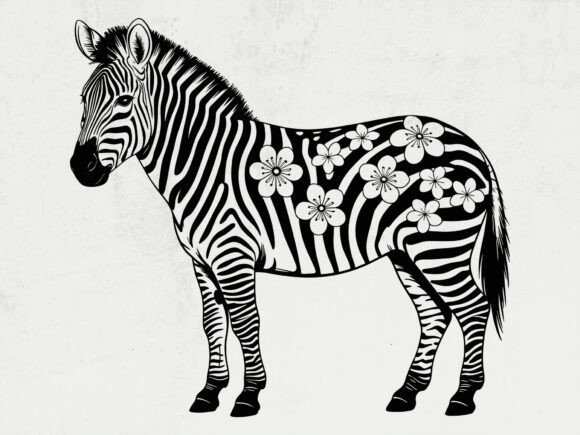 Download Zebra SVG, Hand-Drawn Animal Clipart - Zebra Collection