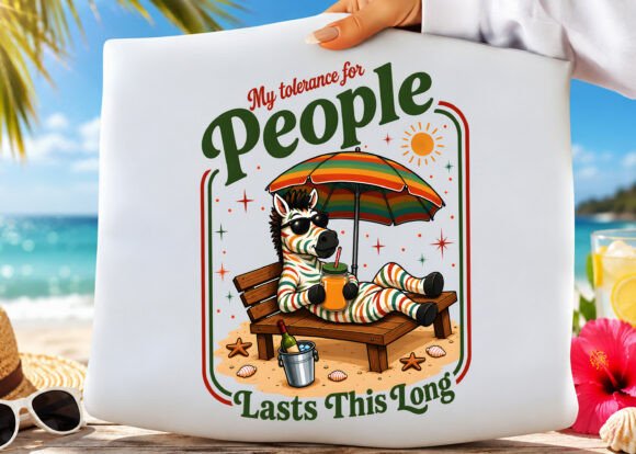 Download Sarcastic Summer Funny Zebra PNG - Zebra Collection